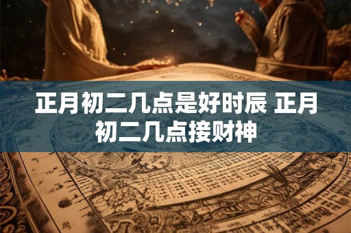 正月初二几点是好时辰 正月初二几点接财神