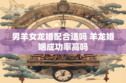 男羊女龙婚配合适吗 羊龙婚姻成功率高吗