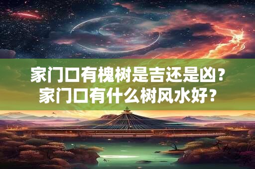 家门口有槐树是吉还是凶？家门口有什么树风水好？