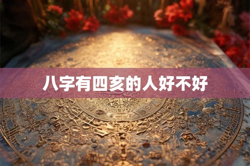 八字有四亥的人好不好