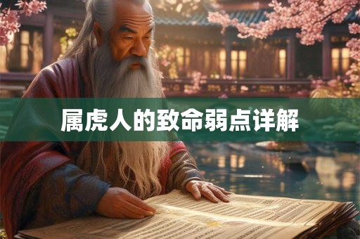 属虎人的致命弱点详解