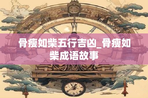 骨瘦如柴五行吉凶_骨瘦如柴成语故事