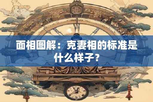 面相图解:克妻相的标准是什么样子? 面相图解:克妻相的标准是什么样子?