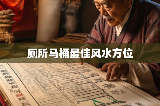 厕所马桶最佳风水方位