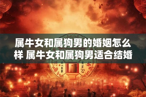 属牛女和属狗男的婚姻怎么样 属牛女和属狗男适合结婚吗
