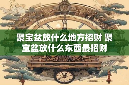 聚宝盆放什么地方招财 聚宝盆放什么东西最招财