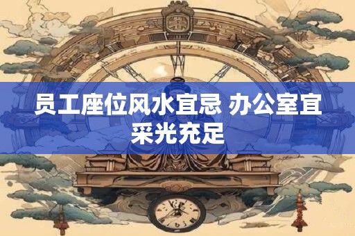 员工座位风水宜忌 办公室宜采光充足