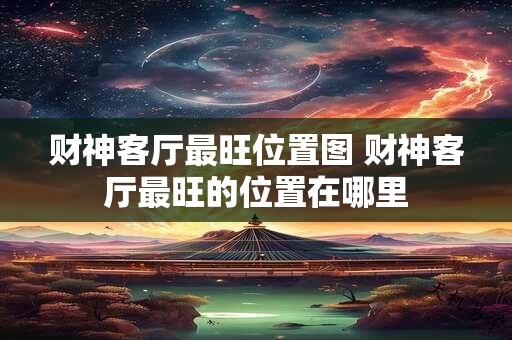 财神客厅最旺位置图 财神客厅最旺的位置在哪里