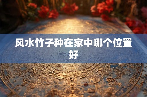 风水竹子种在家中哪个位置好