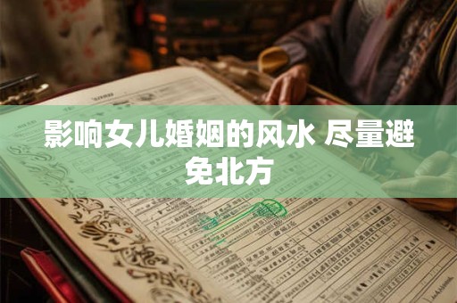 影响女儿婚姻的风水 尽量避免北方