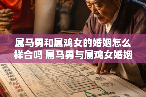 属马男和属鸡女的婚姻怎么样合吗 属马男与属鸡女婚姻合适吗