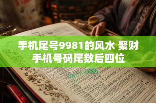 手机尾号9981的风水 聚财手机号码尾数后四位