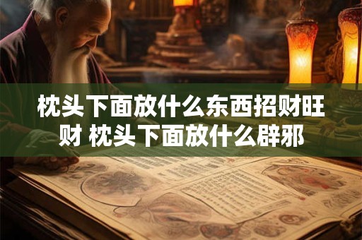 枕头下面放什么东西招财旺财 枕头下面放什么辟邪