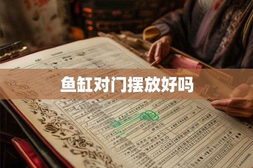 鱼缸对门摆放好吗