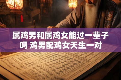 属鸡男和属鸡女能过一辈子吗 鸡男配鸡女天生一对