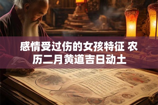 感情受过伤的女孩特征 农历二月黄道吉日动土