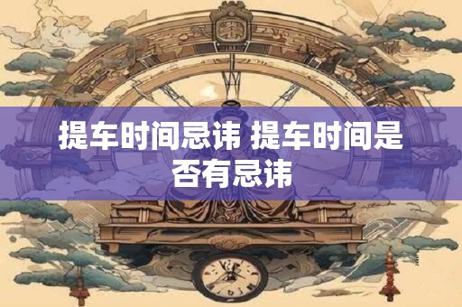 提车时间忌讳 提车时间是否有忌讳