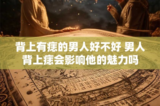 背上有痣的男人好不好 男人背上痣会影响他的魅力吗