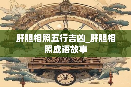 肝胆相照五行吉凶_肝胆相照成语故事