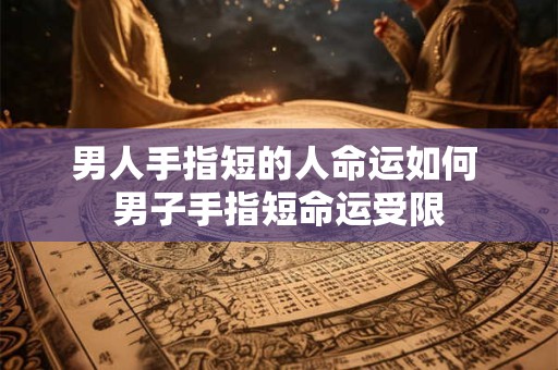 男人手指短的人命运如何 男子手指短命运受限