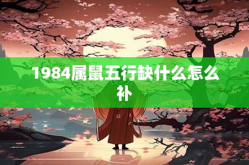 1984属鼠五行缺什么怎么补