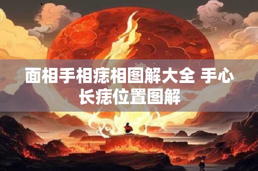 面相手相痣相图解大全 手心长痣位置图解