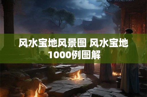 风水宝地风景图 风水宝地1000例图解 风水宝地风景图 风水宝地1000例图解