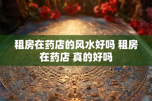 租房在药店的风水好吗 租房在药店 真的好吗