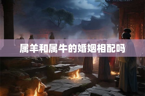 属羊和属牛的婚姻相配吗