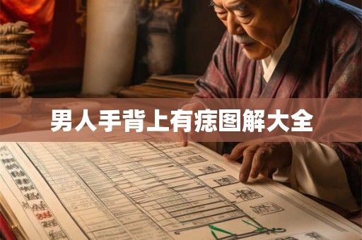男人手背上有痣图解大全