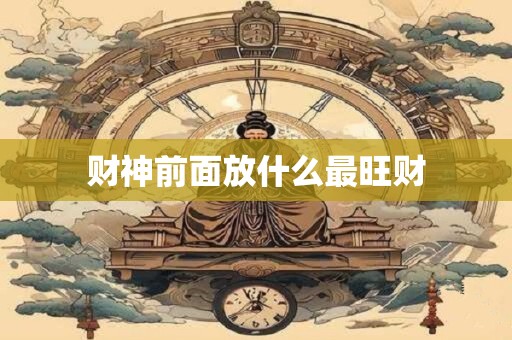 财神前面放什么最旺财