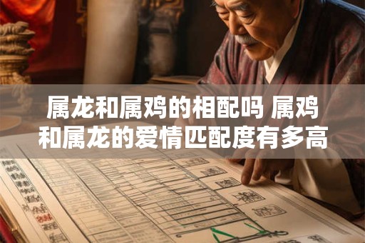 属龙和属鸡的相配吗 属鸡和属龙的爱情匹配度有多高