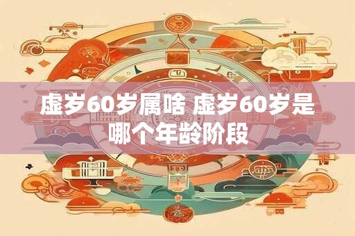 虚岁60岁属啥 虚岁60岁是哪个年龄阶段