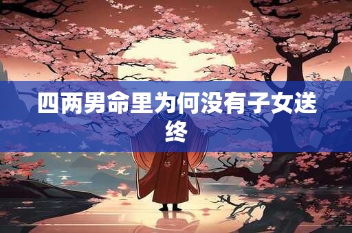 四两男命里为何没有子女送终