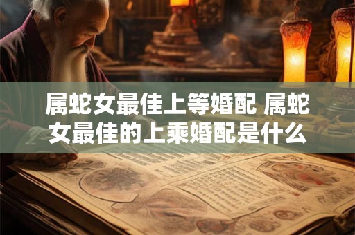 属蛇女最佳上等婚配 属蛇女最佳的上乘婚配是什么