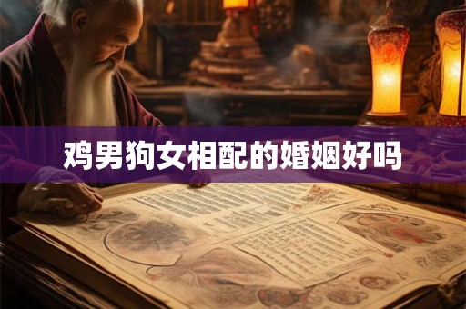 鸡男狗女相配的婚姻好吗