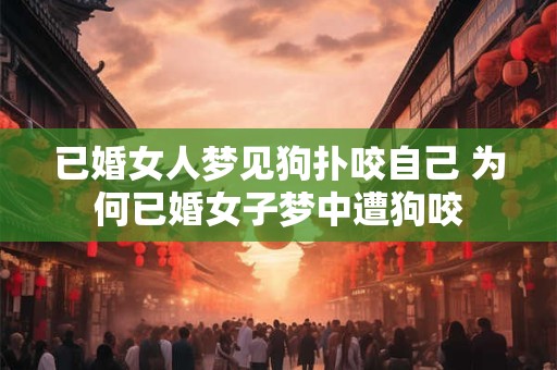 已婚女人梦见狗扑咬自己 为何已婚女子梦中遭狗咬