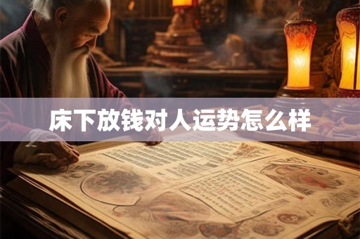 床下放钱对人运势怎么样