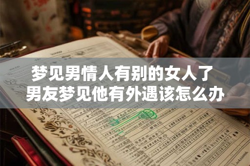 梦见男情人有别的女人了 男友梦见他有外遇该怎么办