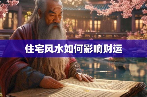 住宅风水如何影响财运