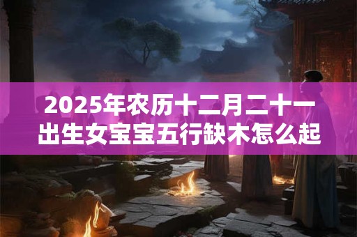 2025年农历十二月二十一出生女宝宝五行缺木怎么起名
