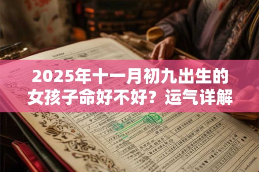 2025年十一月初九出生的女孩子命好不好？运气详解