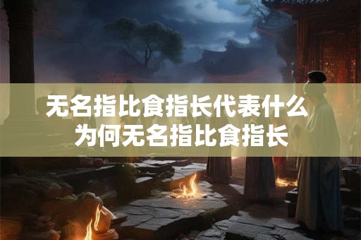 无名指比食指长代表什么 为何无名指比食指长