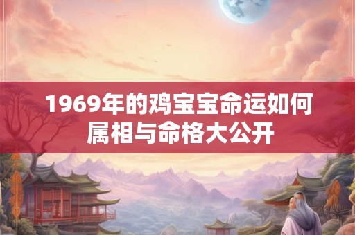 1969年的鸡宝宝命运如何 属相与命格大公开
