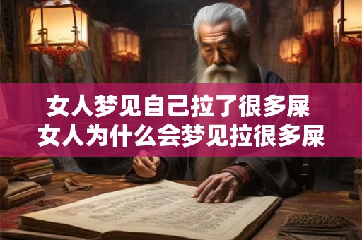 女人梦见自己拉了很多屎 女人为什么会梦见拉很多屎