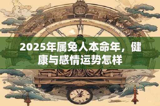 2025年属兔人本命年,健康与感情运势怎样 2025年属兔人本命年,健康与感情运势怎样