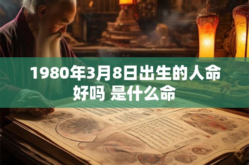 1980年3月8日出生的人命好吗 是什么命
