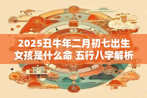 2025丑牛年二月初七出生女孩是什么命 五行八字解析