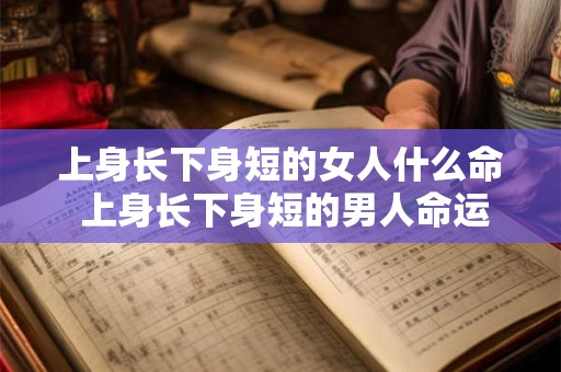 上身长下身短的女人什么命 上身长下身短的男人命运