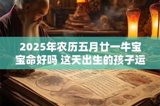 2025年农历五月廿一牛宝宝命好吗 这天出生的孩子运势如何
